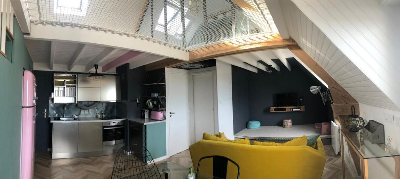 Ferienwohnung Catamaran - Duplex Atypique Avec Parking Vannes Exterior foto